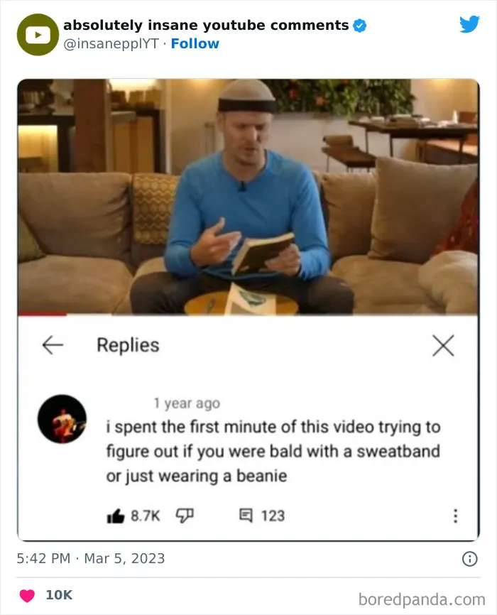 39 Times Savage Comments Earned Their Place On The “Absolutely Insane YouTube Comments” Twitter Page (New Pics)