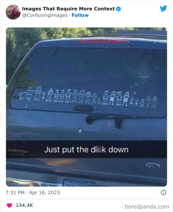 This Twitter Account Collects Images That Raise More Questions Than They Provide Answers, And Here Are 40 Of The Funniest Ones (New Pics)
