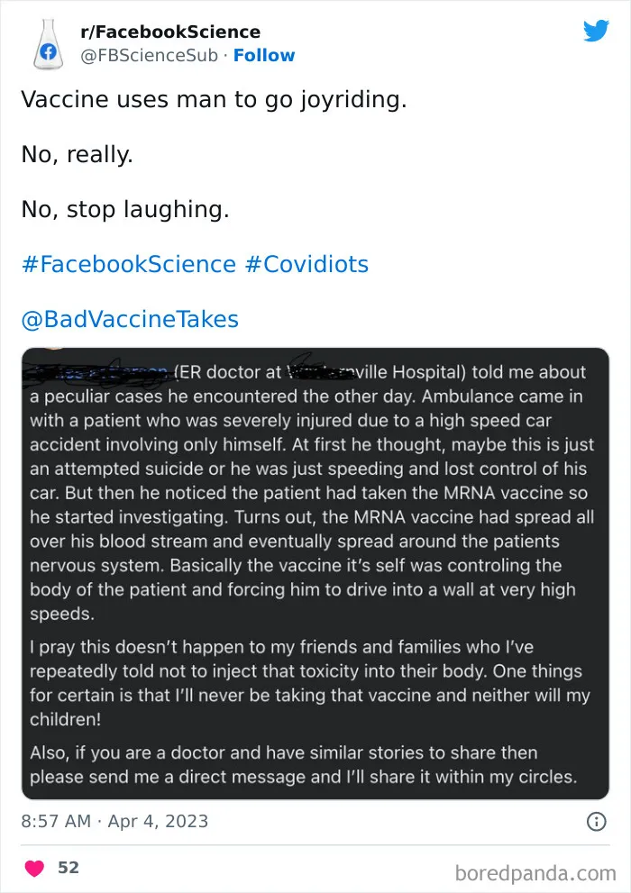 40 Times People Tried To Argue With Years Of Science But Got Ridiculed Instead, As Shared On This Group (New Pics)