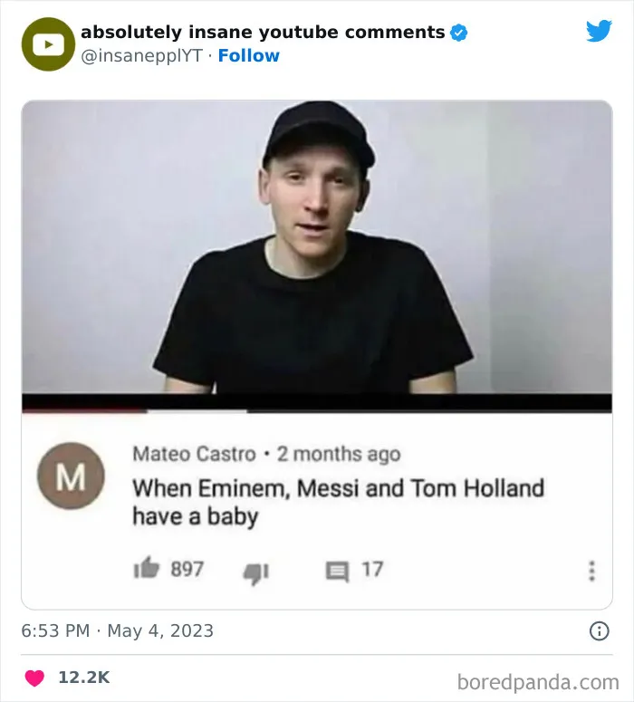 39 Times Savage Comments Earned Their Place On The “Absolutely Insane YouTube Comments” Twitter Page (New Pics)