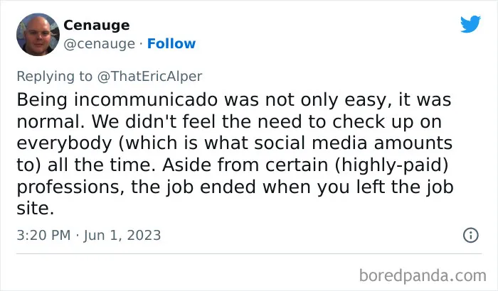 People Old Enough To Remember Life Pre-Internet Are Sharing What They Miss The Most About That Time (30 Tweets)