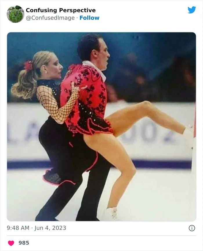 40 Fotos realmente confusas que parecen editadas hasta que las miras dos veces, compartidas por esta cuenta de Twitter