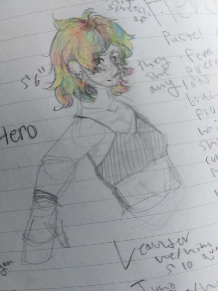 I've Been Told To Post More Of My Sketches Of Hero