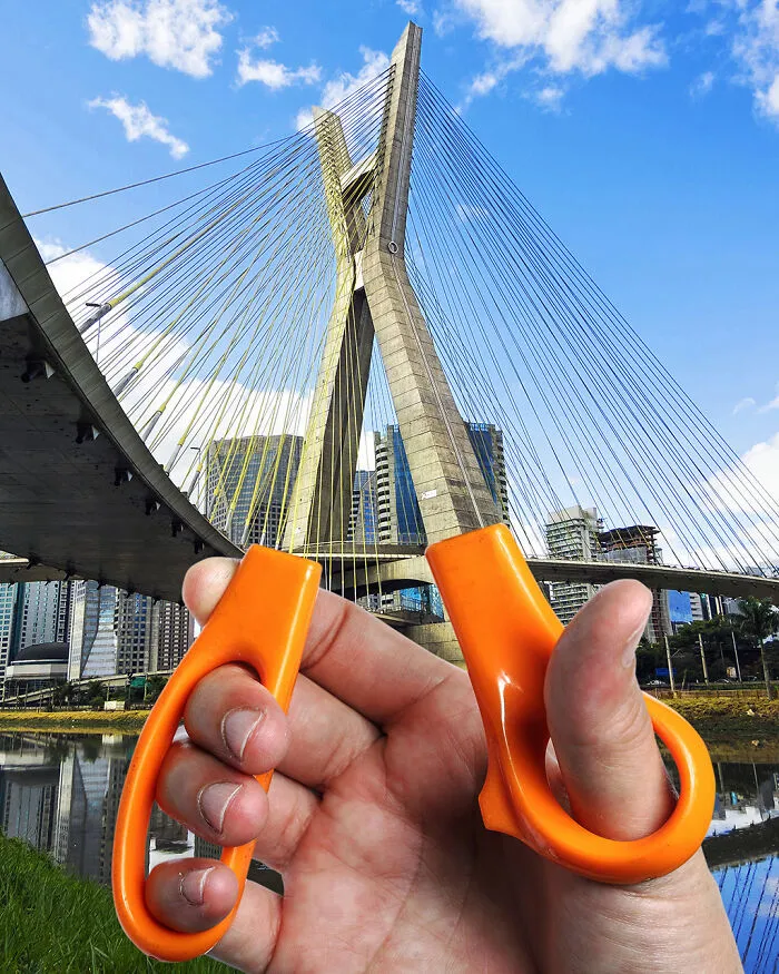 I Tried To Show How Playing With Perspective Can Change What We See (35 Pics)