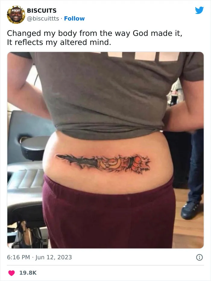 30 Gloriously Bad Tattoos That Were Shared In Response To Grimes’ New Ink