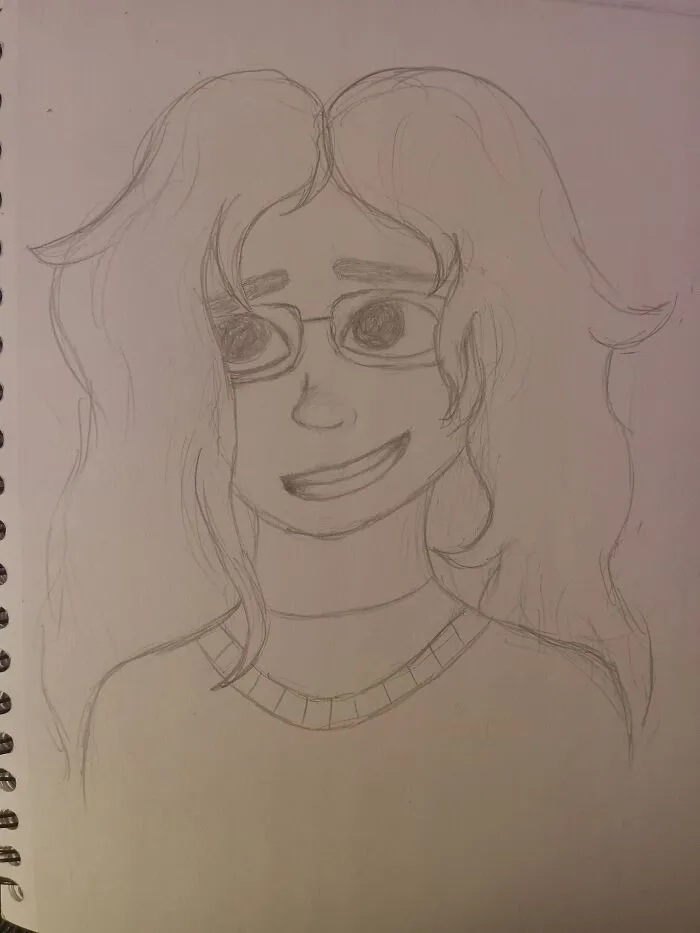Hey Amy! This Is Just A Rough Sketch Based On Your Picrew. I Want To Add More Detail, Can You Give Me More Details Or Tell Me Things I Should To Change?