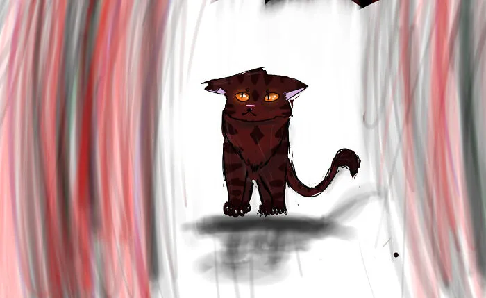 I Made A Cat Evil. This Is  A Crime. (Note, This Is My Work, I Inspired It Off A Series About Cats, But Its Still Weird For Me Too See A Evil Cat. Even Mad Cats Look Cut.)