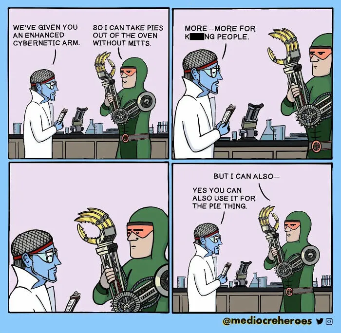 In These 30 Comics, Artists Portray Superheroes In A More Human-Like Way (New Pics)