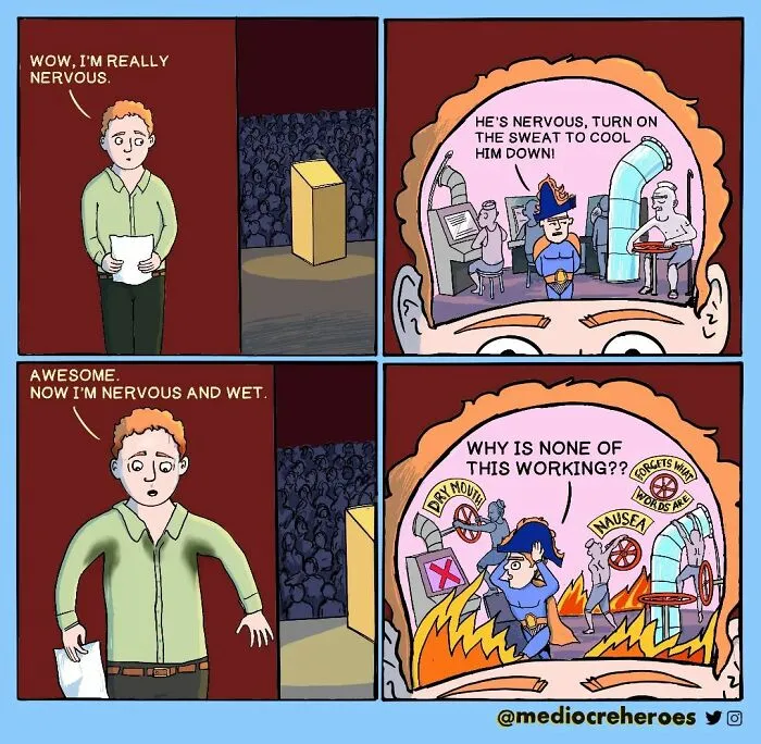 In These 30 Comics, Artists Portray Superheroes In A More Human-Like Way (New Pics)