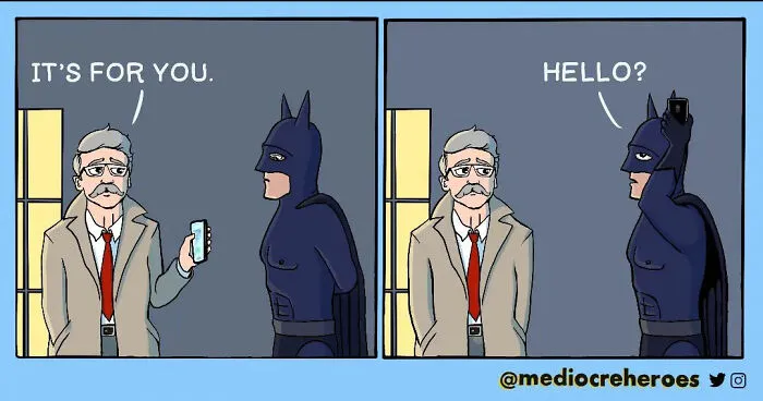 In These 30 Comics, Artists Portray Superheroes In A More Human-Like Way (New Pics)