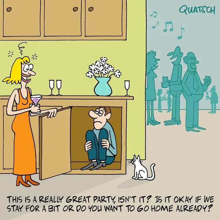 This Comics Artist Illustrates Absurd And Fun Situations In The Human And Animal Worlds (24 New Pics)