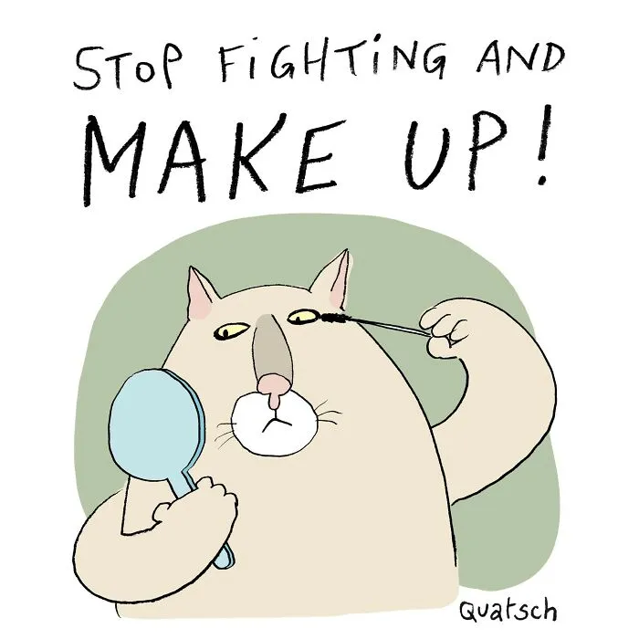 This Comics Artist Illustrates Absurd And Fun Situations In The Human And Animal Worlds (24 New Pics)