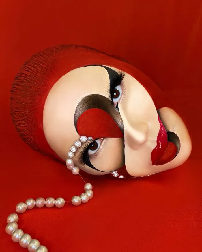 31 Looks fascinantes de ilusiones ópticas creados por esta maquilladora (nuevas fotos)