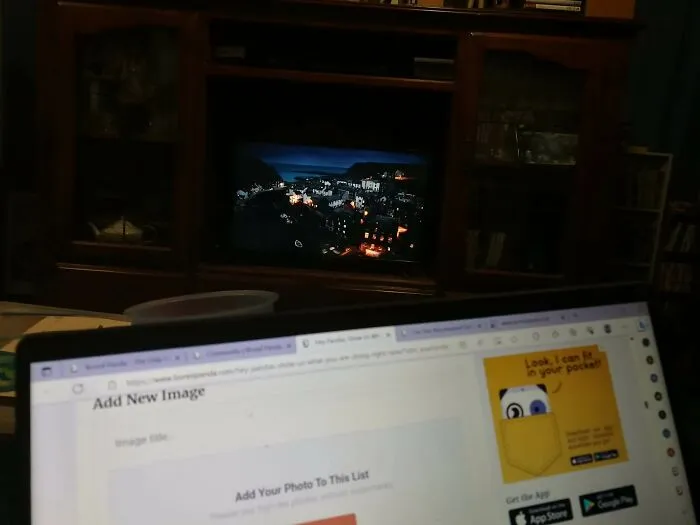 Watching The TV Show 'One Night In...'