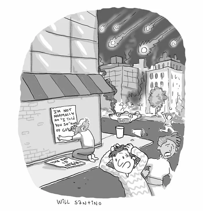 50 Minimalistic Comics Filled With Absurd Situations And Silly Humor By Will Santino (New Pics)