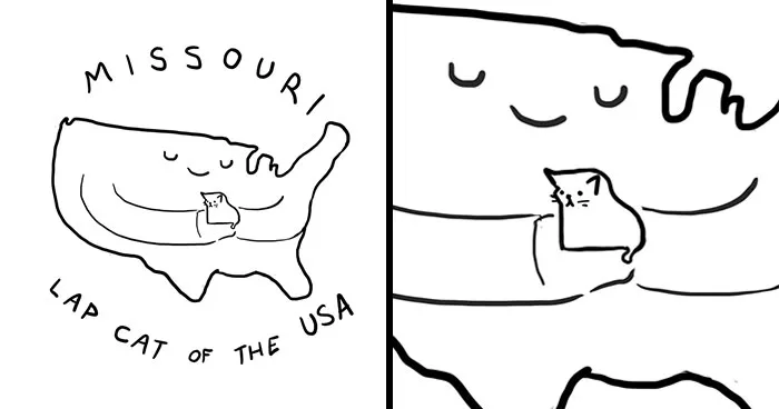 The Series “USA Geography” Features Humorous Illustrations Of Each State In The USA (27 Pics)
