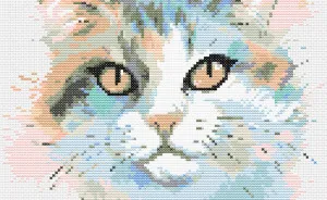 Cross-Stitch Patterns And Watercolor Paintings (11 Pics)
