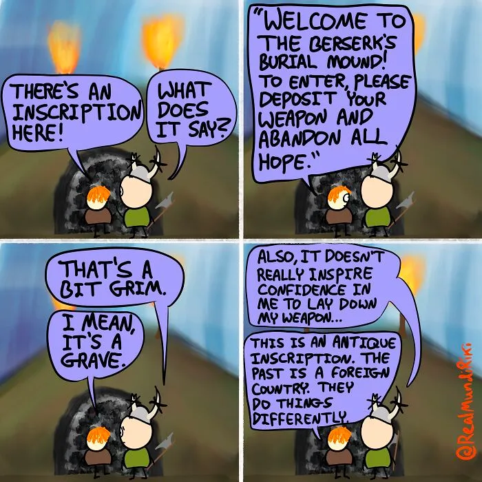 My 17 Comics About An Intensely Funny Night Of Guarding That Turned To Grave Robbing