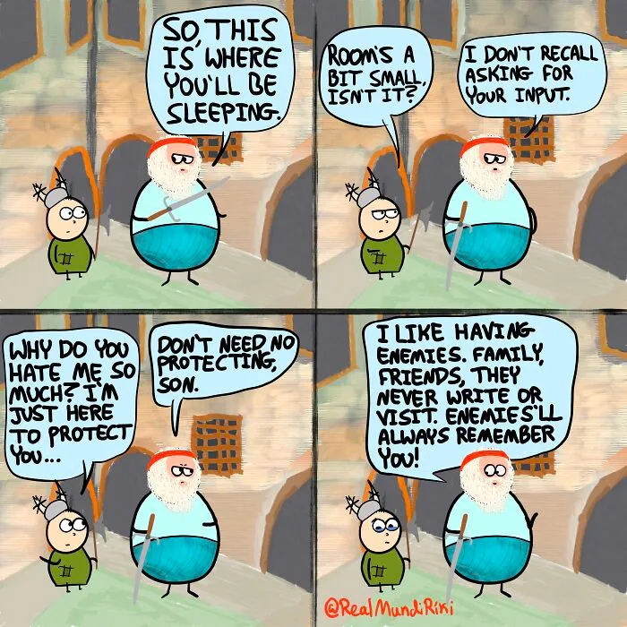 My 17 Comics About An Intensely Funny Night Of Guarding That Turned To Grave Robbing