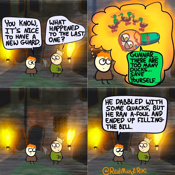 My 17 Comics About An Intensely Funny Night Of Guarding That Turned To Grave Robbing