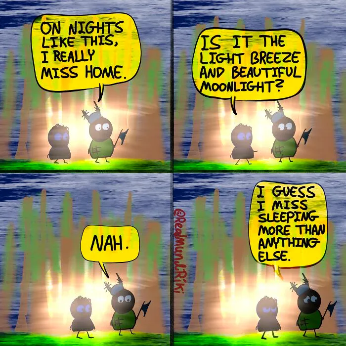 My 17 Comics About An Intensely Funny Night Of Guarding That Turned To Grave Robbing