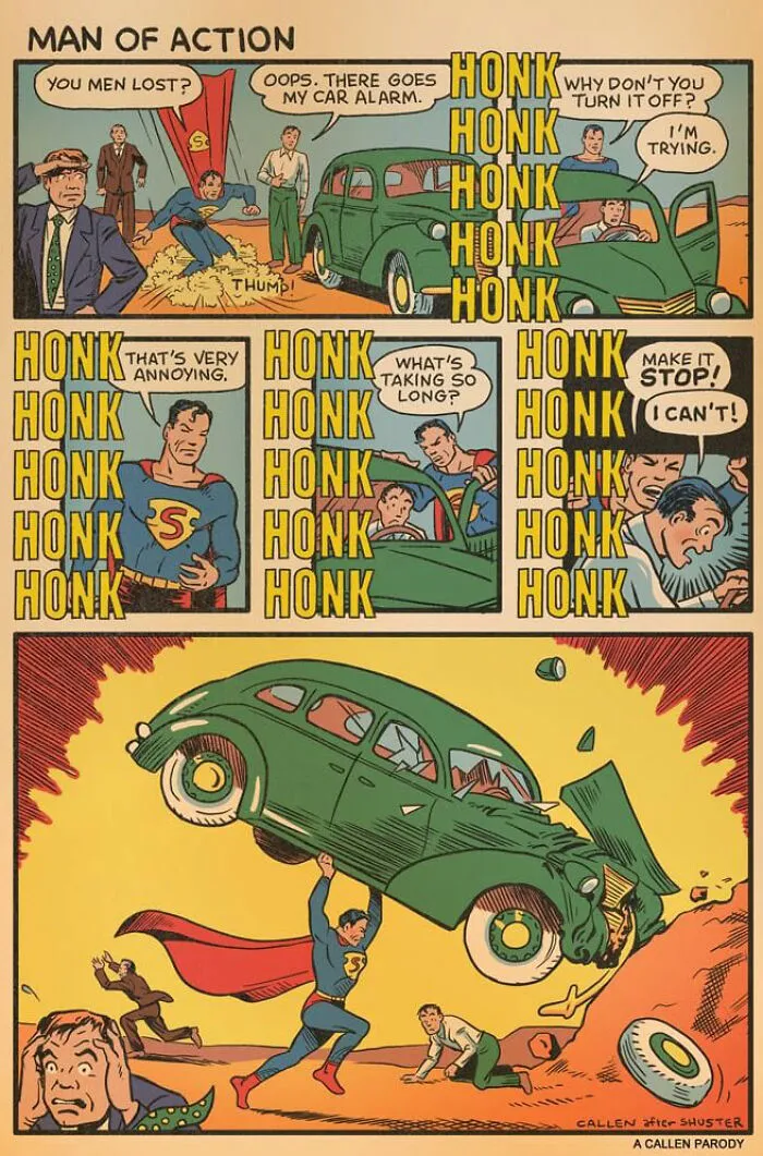 "Super Antics": 22 Parody-Like Comics By Kerry Callen That Might Change The Way You Look At Some Superheroes
