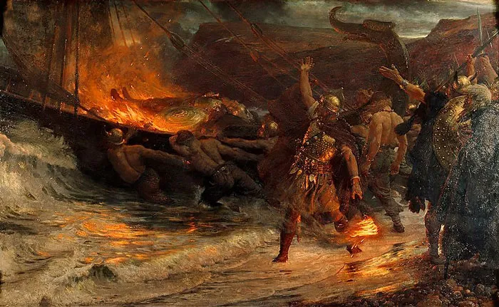 Ship Burials Were A Prominent Viking Funeral Tradition