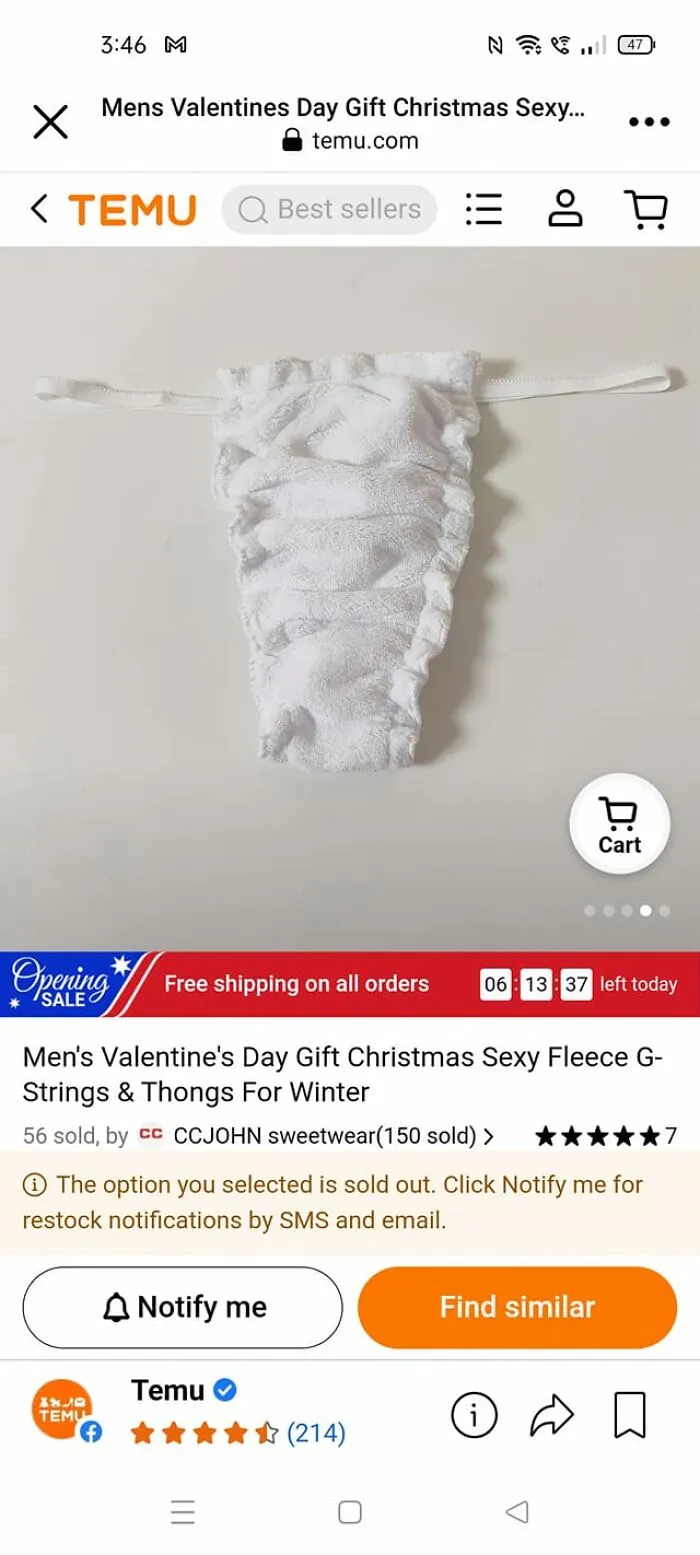 Diaper Thong 10/10
