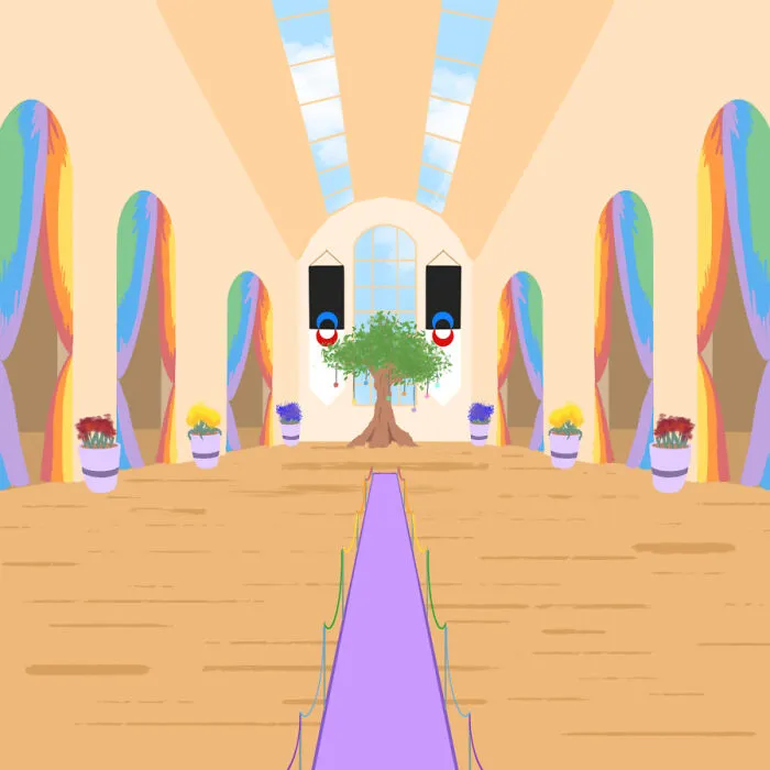 Background For A Fantasy Wedding I'm Drawing