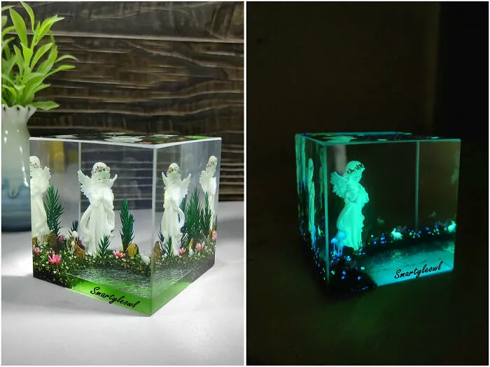 Angel Resin Ornament