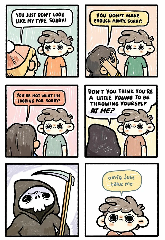 Artist Creates Relatable Comics Illustrating Social Mishaps And General Ineptitude At Life (35 New Pics)
