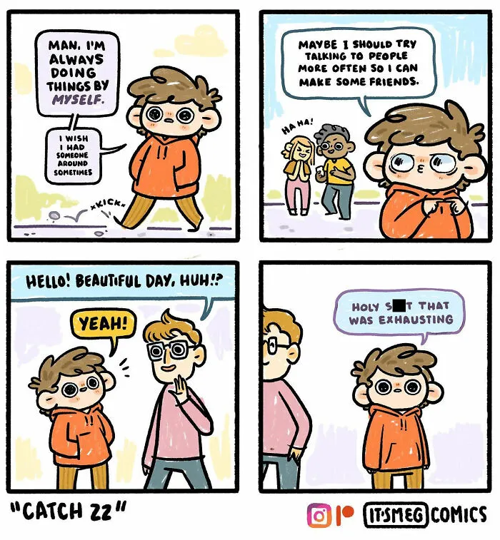 Artist Creates Relatable Comics Illustrating Social Mishaps And General Ineptitude At Life (35 New Pics)