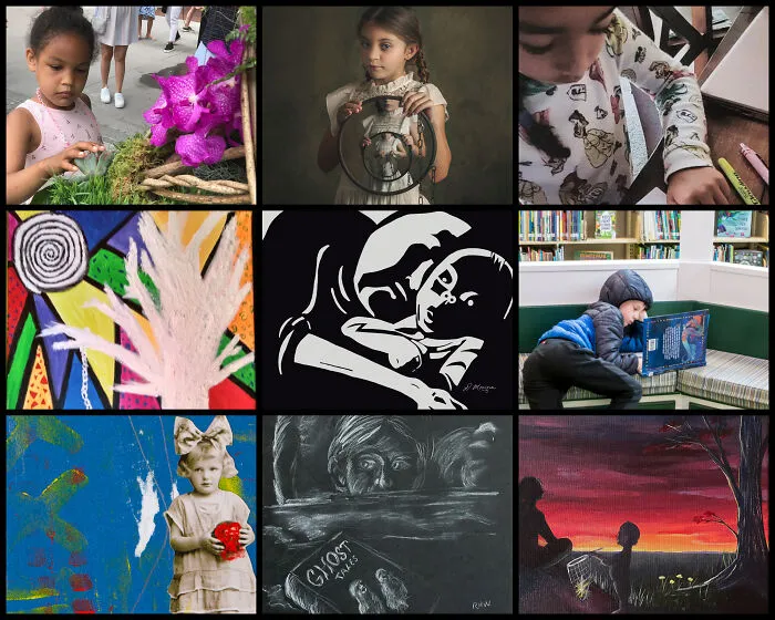 81 Artists Awaken Their Childhood Memories In These Paintings (10 Pics)