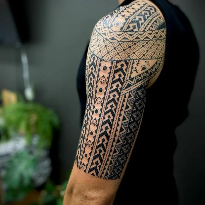 Tribal Tattoo Sleeve