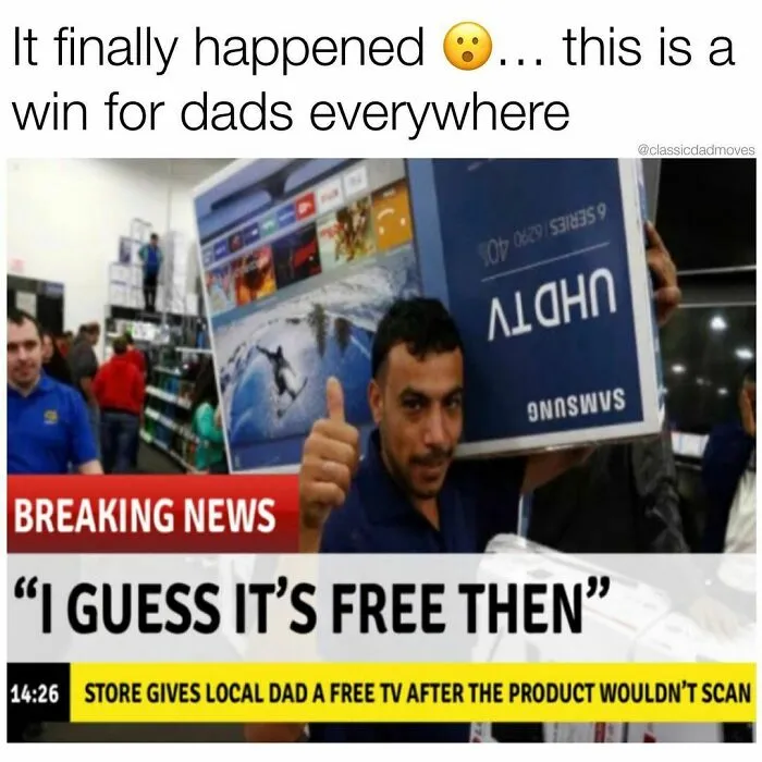 ‘Classic Dad Moves’: 40 Memes That Perfectly Reflect The Dad Brain
