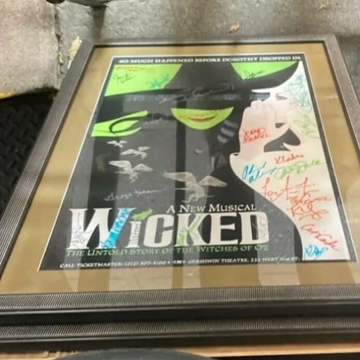 Now This Is A NYC Stoop! Broadway Posters Of Wicked, Lion King, Phantom, And Book Of Mormon. 86th Between Columbus And Central Park West!