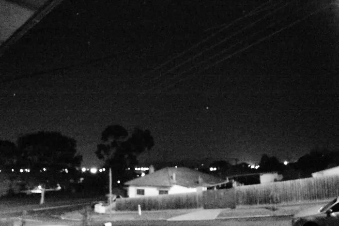 11.45pm In Victoria,  Australia, And It's So Dark I Had To Use Night Vision