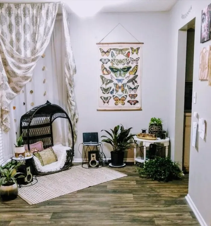 Live Alone So Instead Of A Dining Room, Here Is My Meditation Corner