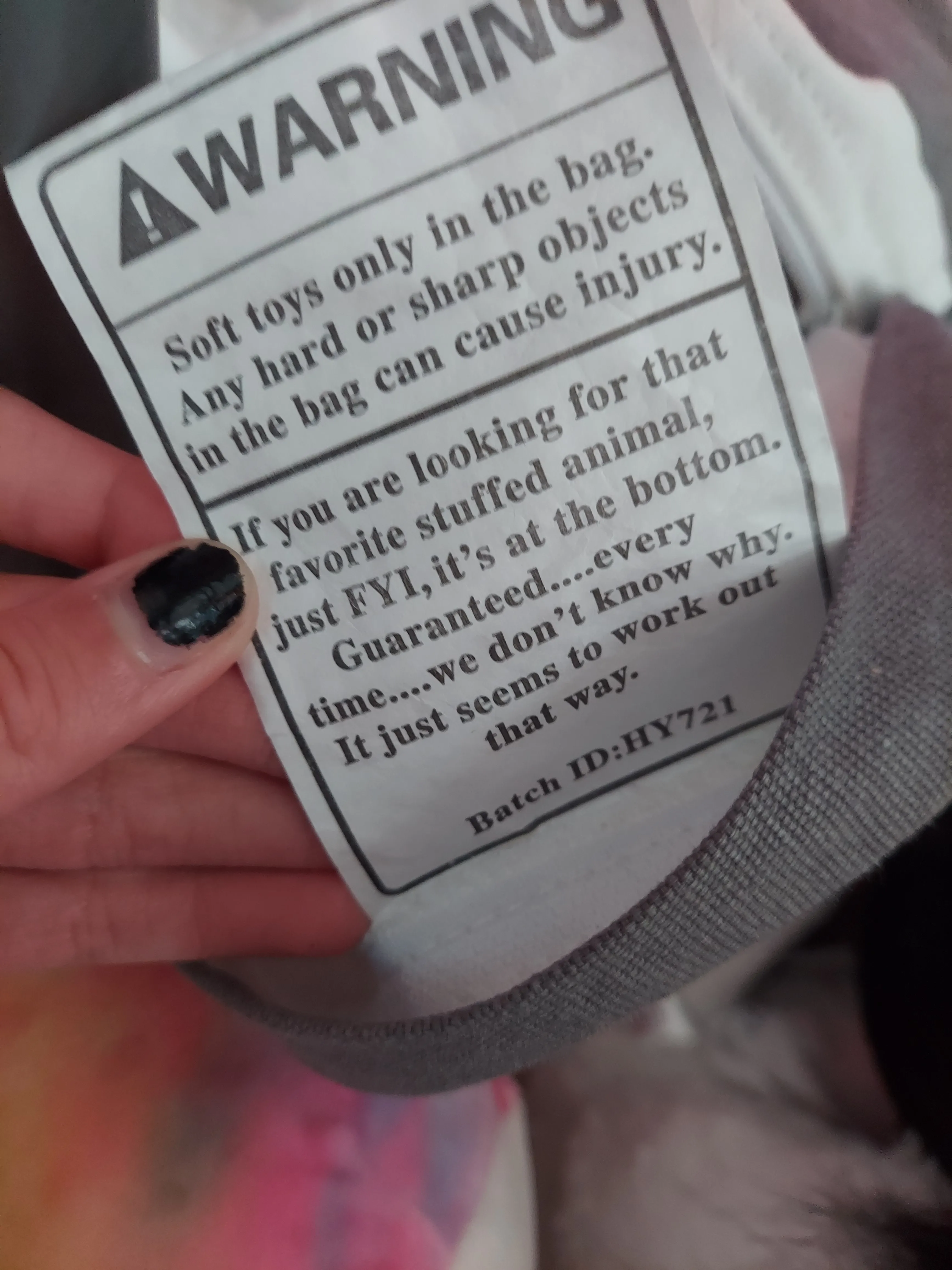 Hey Pandas, What Is A Weird Warning You Found On A Clothing Tag?