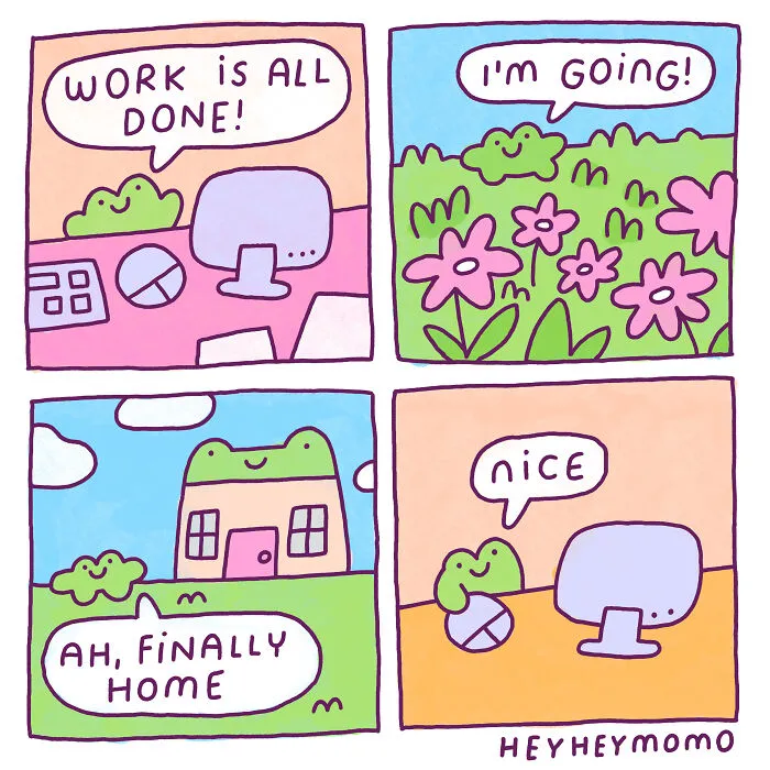 The Computer At Home Just Hits Different