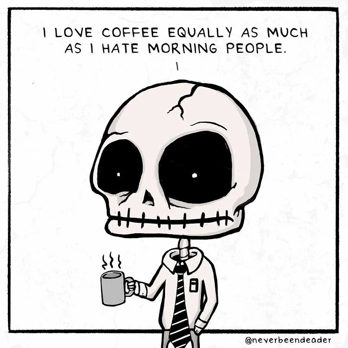 My 30 Comics “Never Been Deader” Infused With Relatable Humorous Darkness