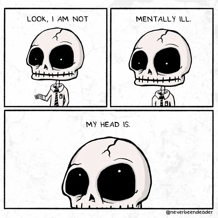 My 30 Comics “Never Been Deader” Infused With Relatable Humorous Darkness