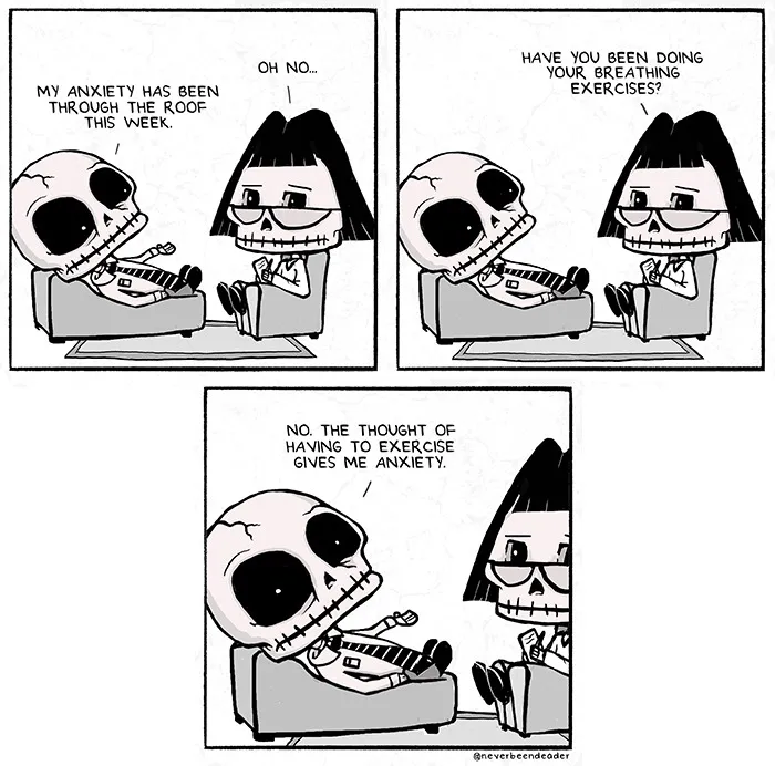 My 30 Comics “Never Been Deader” Infused With Relatable Humorous Darkness