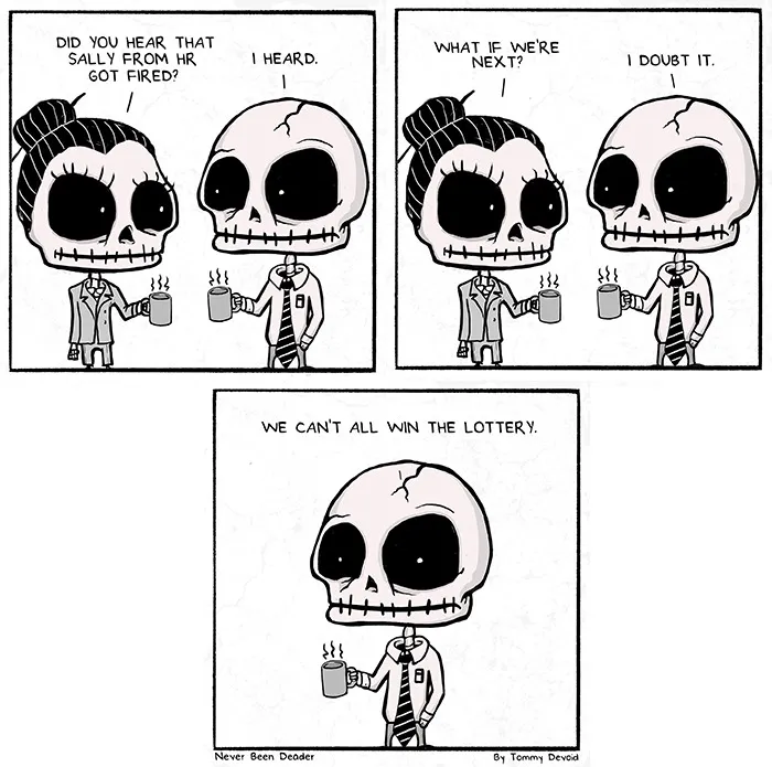 I Run A Web Comic Called "Never Been Deader"