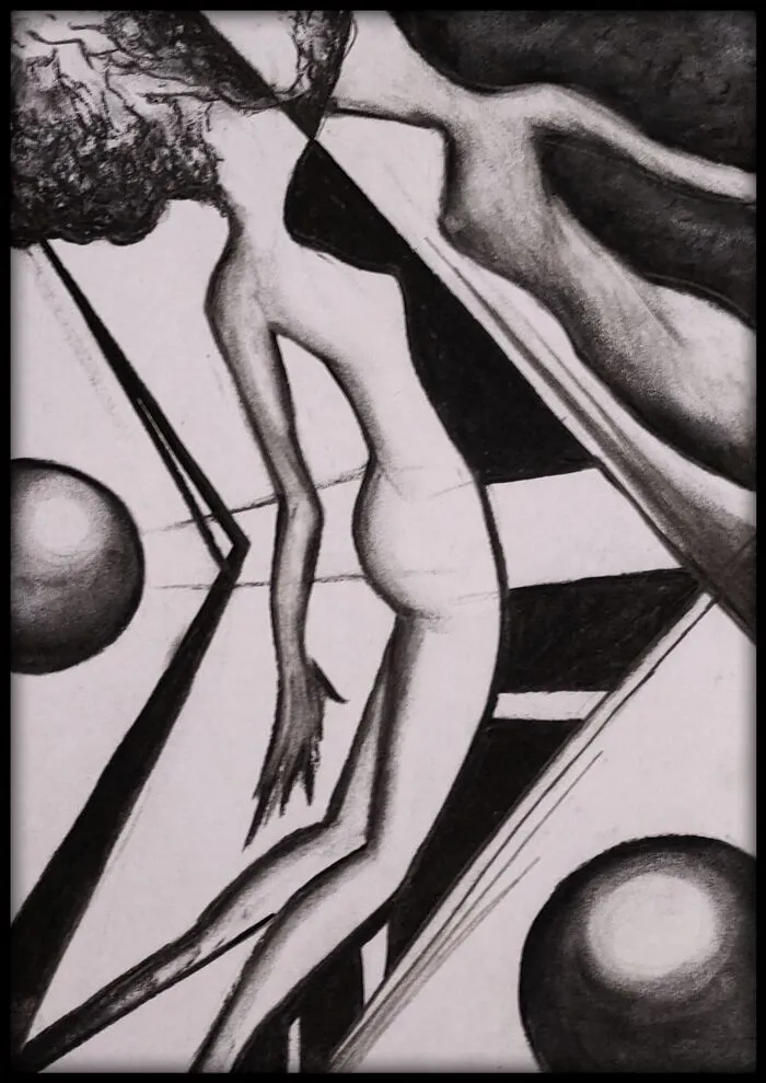 Charcoal On Paper #1