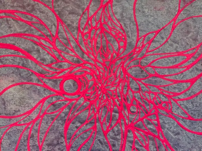 Gouache And Acrylic On Canvas Board