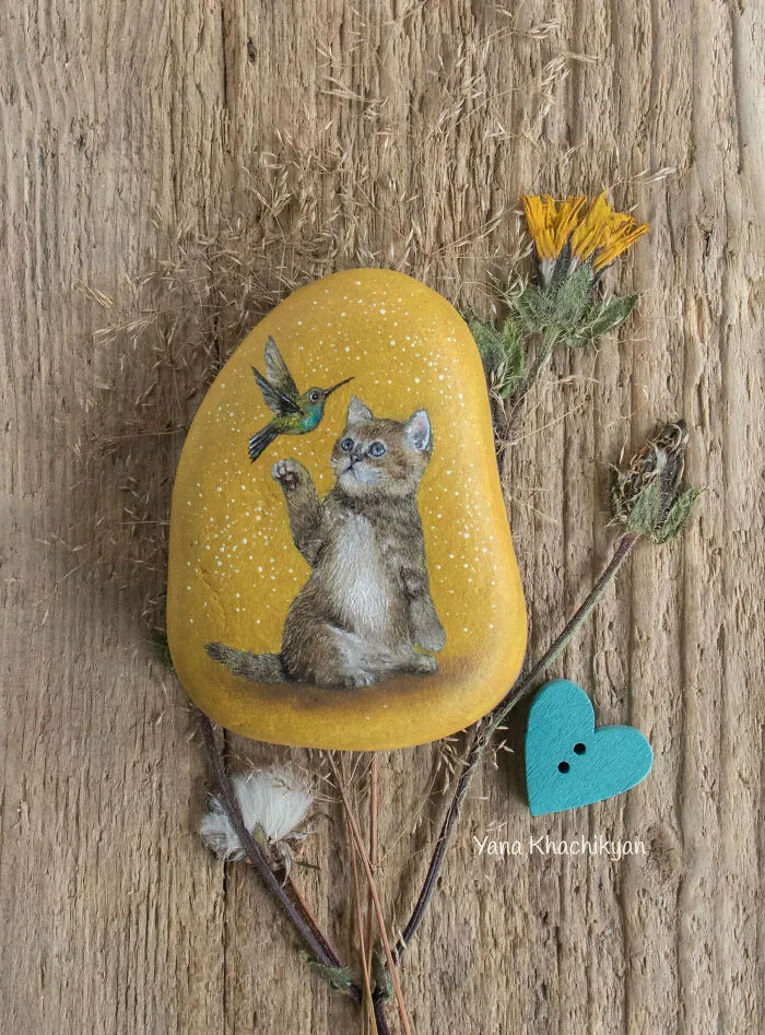 It Took Me Several Years To Realize That There Are No Limits To The Way I Use Painting Materials, So Here Are 39 Tiny Paintings That I Painted On Various Surfaces