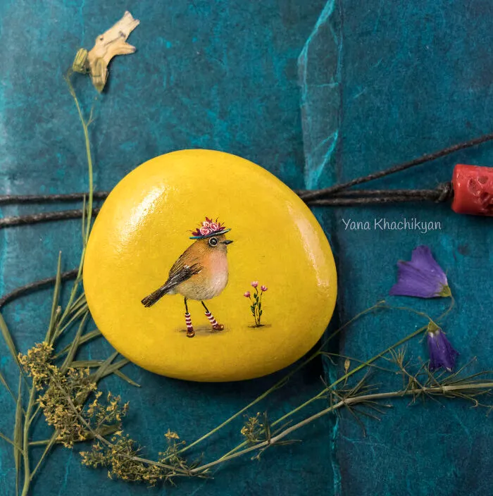 It Took Me Several Years To Realize That There Are No Limits To The Way I Use Painting Materials, So Here Are 39 Tiny Paintings That I Painted On Various Surfaces