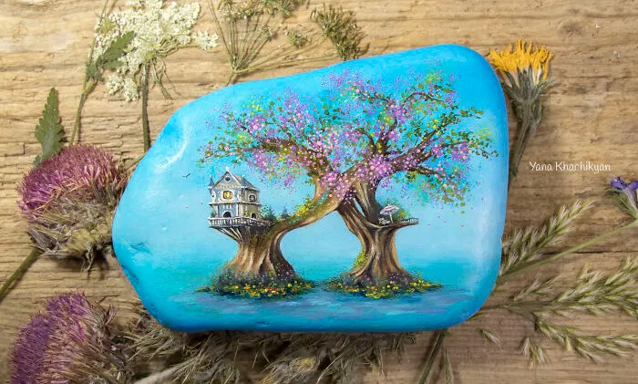 It Took Me Several Years To Realize That There Are No Limits To The Way I Use Painting Materials, So Here Are 39 Tiny Paintings That I Painted On Various Surfaces