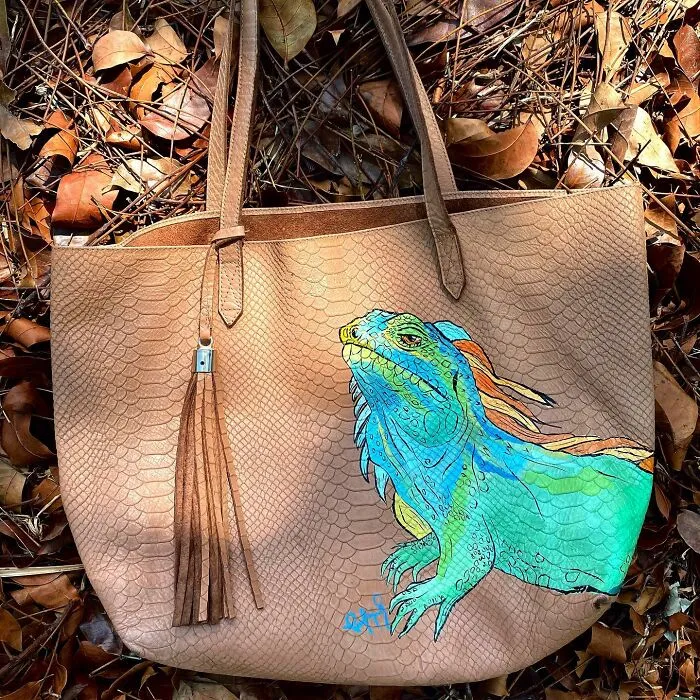 Painted Bag